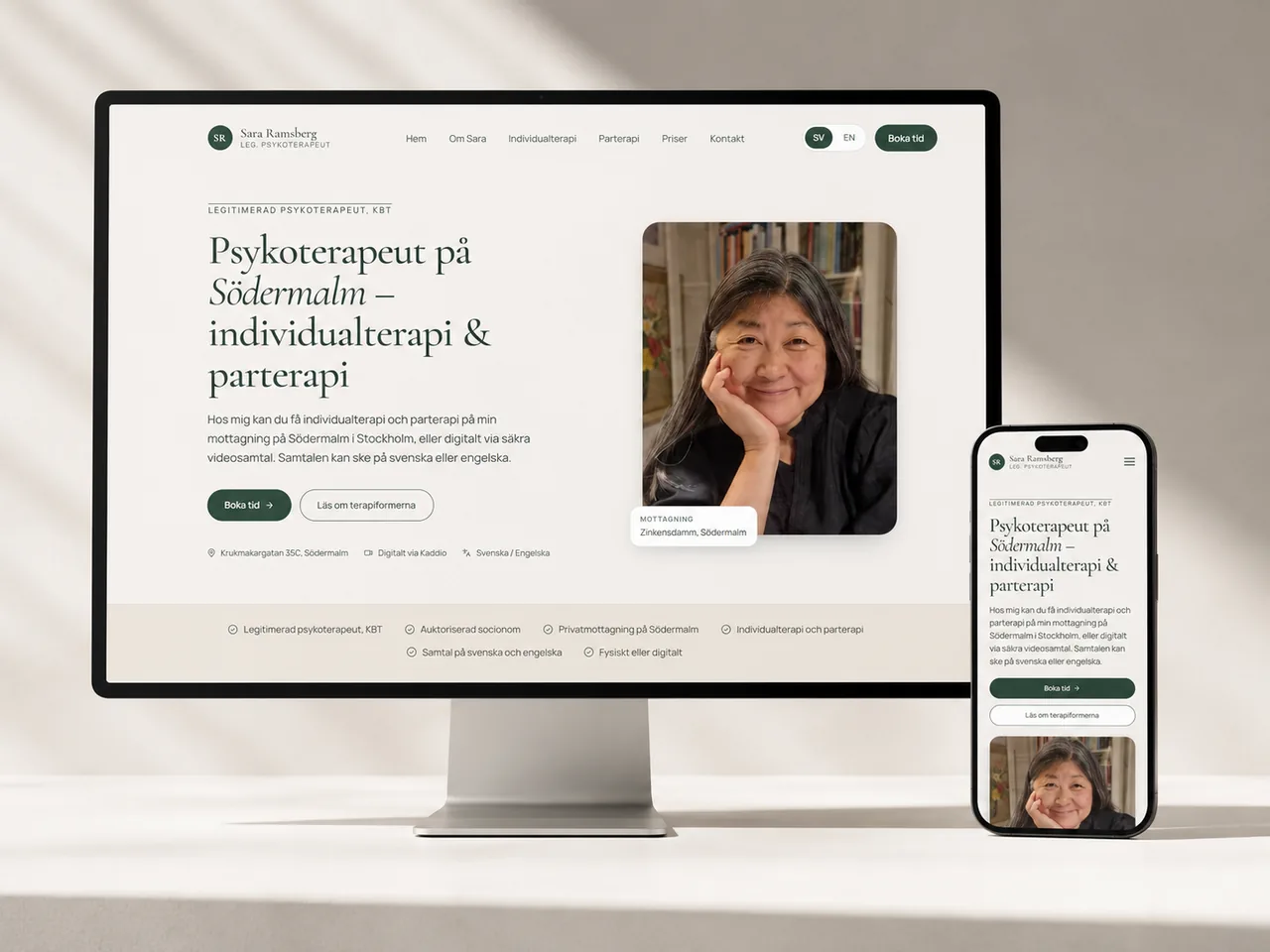 Ramsberg Psykoterapi — case av Elido